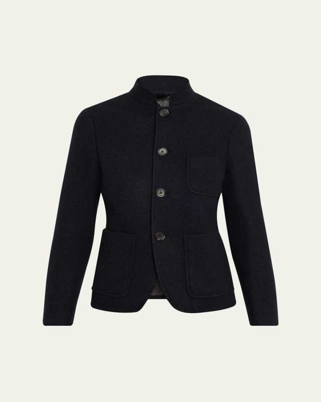 Spagna Patch Pocket Cashmere Jacket